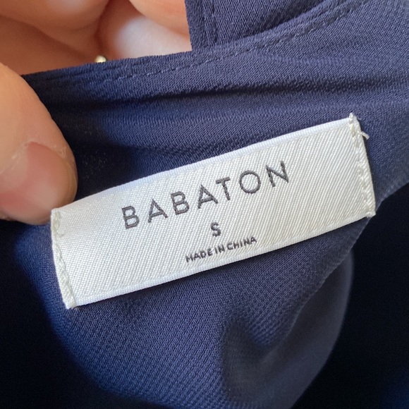 Aritzia Babaton navy blue dress - Picture 3 of 3